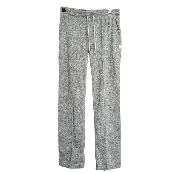 Vuori Halo Essential Wide Leg Pants SZ XS Heathered Grey High Rise Lounge - Picture 4 of 9